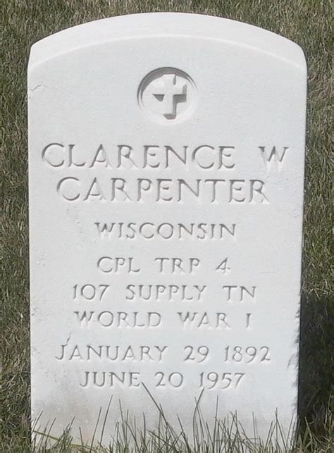 Clarence W Carpenter 1892 1957 Find A Grave Memorial