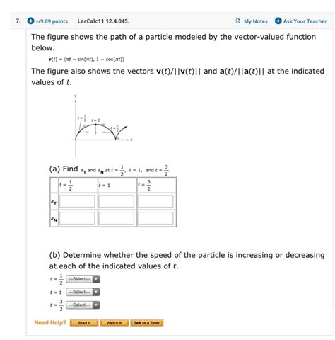 Solved Points Larcalc My Notes Ask Chegg