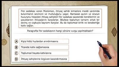 8 Sınıf Zekat ve Sadaka İbadeti Din Kültürü ve Ahlak Bilgisi