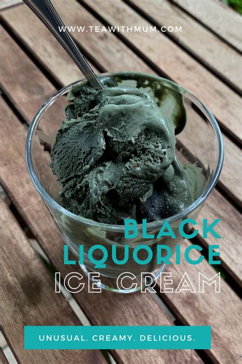 Black licorice ice cream ice cream recipes – Artofit