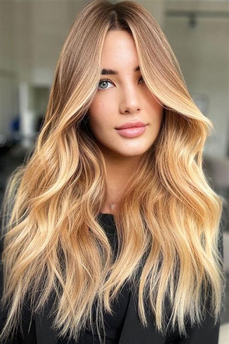 Honey Blonde Highlights Ideas Bright Rich Honey Blonde