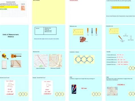 Maths Gcse Number Activinspire Lessons Units Of Measurement