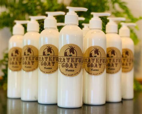 Naked Goat Milk Lotion 8oz Unscented