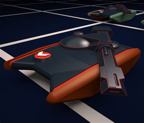 3d Tanks Tron 1982 Model