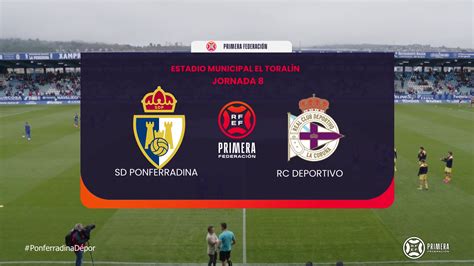 Ponferradina Vs RC Deportivo