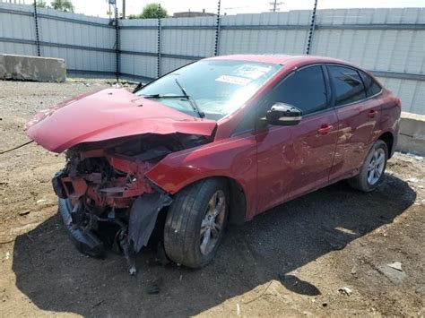 2013 Ford Focus Se Photos Il Chicago South Repairable Salvage Car Auction On Wed Apr 17