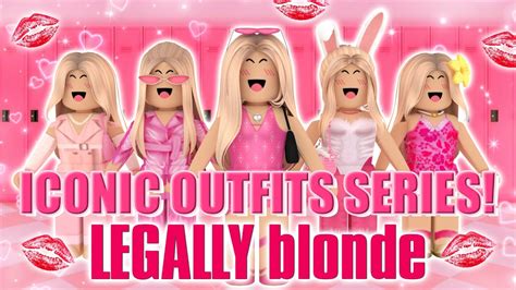 Iconic Inspired Roblox Outfits Series Legally Blonde Edition Mxddsie ♡ Youtube