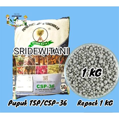 Jual Pupuk Tsp Csp Repack Kg Shopee Indonesia