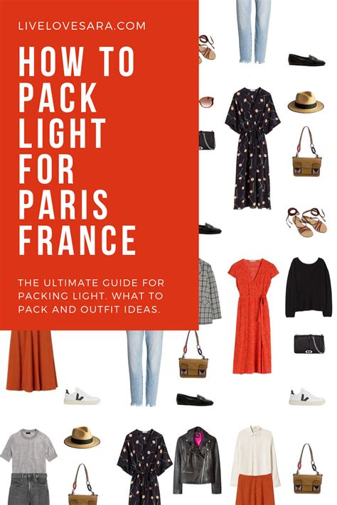 What To Pack For Paris France Packing Light What To Pack For Paris