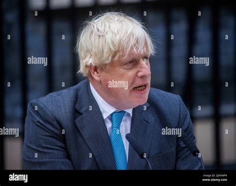 Former Prime Minister Boris Johnson Makes His Resignation Speech In