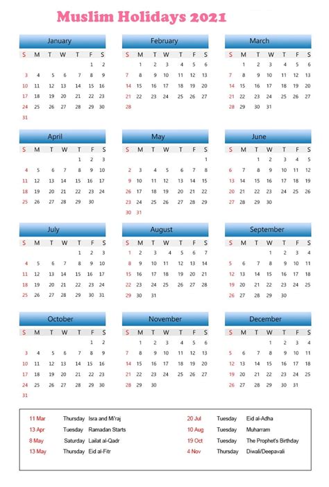 Islamic Calendar 2022 Saudi Arabia | Calendar Dream