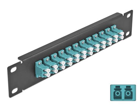 Delock Produkte Delock Lwl Patchpanel Port Lc Duplex Aqua