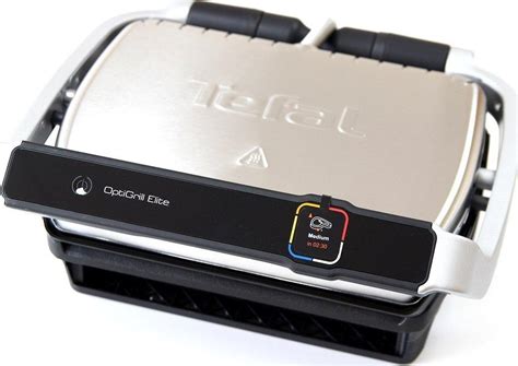 Електрогриль притискний Tefal OptiGrill Elite GC750D30: продаж, ціна у ...