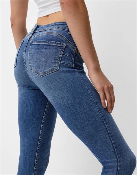 Push Up Skinny Jeans Bsk Teen Bershka