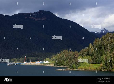 Alaska Marine Ferry Terminal Sitka Alaska Usa Stock Photo Alamy