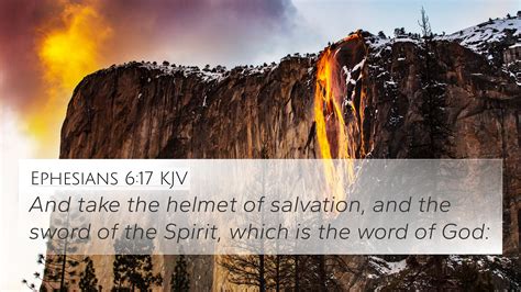 Ephesians 6:17 KJV 4K Wallpaper - And take the helmet of salvation, and