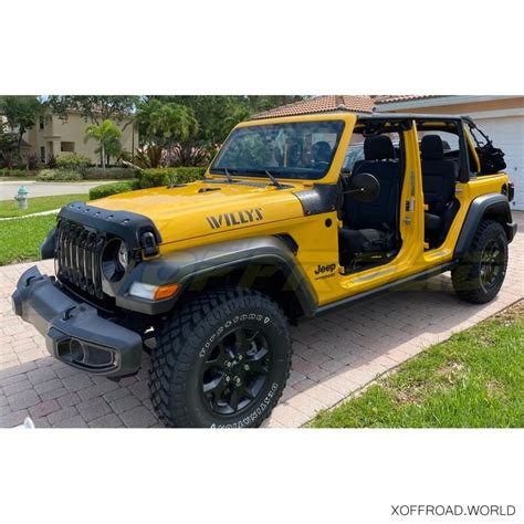 protecciones Carrocería Negro Jeep Wrangler JL Jeep Gladiator JT