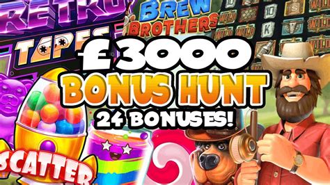 3K Bonus Hunt On 2 3 60 Stakes Including 24 Slot Bonuses