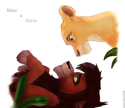 Kovu and kiara by Silverstorm540 on DeviantArt