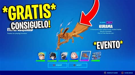 Como Conseguir Gratis Todas Las Recompensas De Naruto En Fortnite