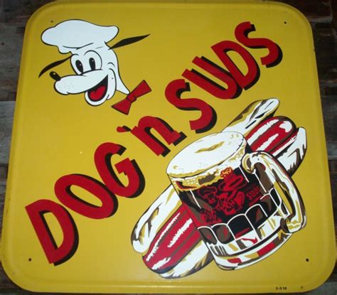 Dog n Suds Porcelain Sign