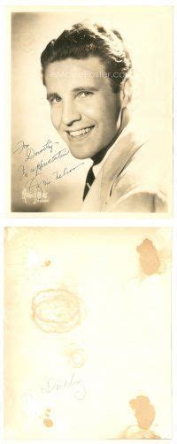 2a349 Ozzie Nelson Signed 8x10 Still 40s Head And Shoulders Smiling