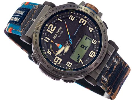 Zegarek M Ski Casio Protrek Pendleton Prg Pe Er Crazytime Pl