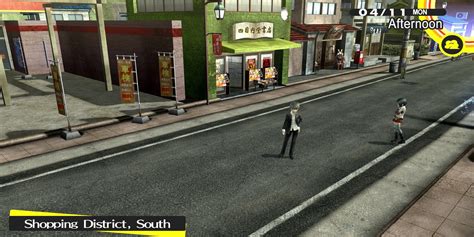 Persona 4 Golden Shopping District Guide