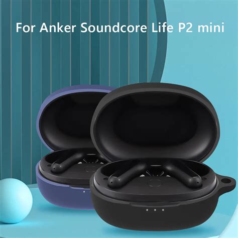 Für Anker SoundCore Leben P2 Mini Bluetooth Kompatibel Earbuds Fall