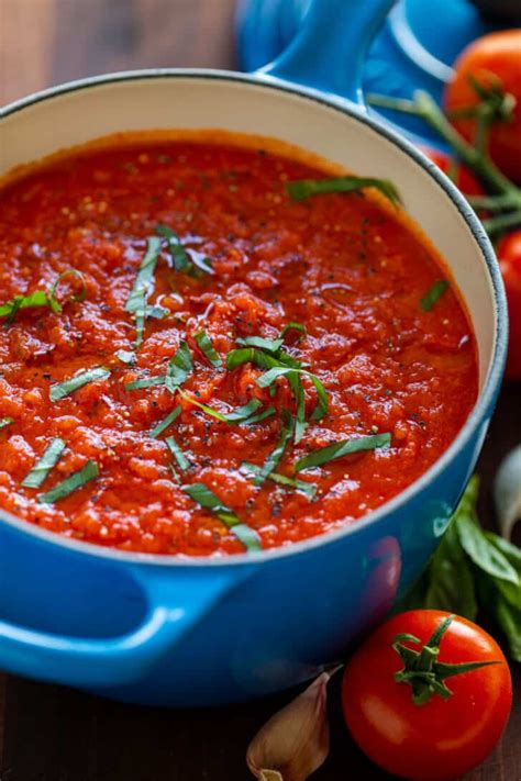 Sicilian Marinara Sauce Recipe With Fresh Tomatoes