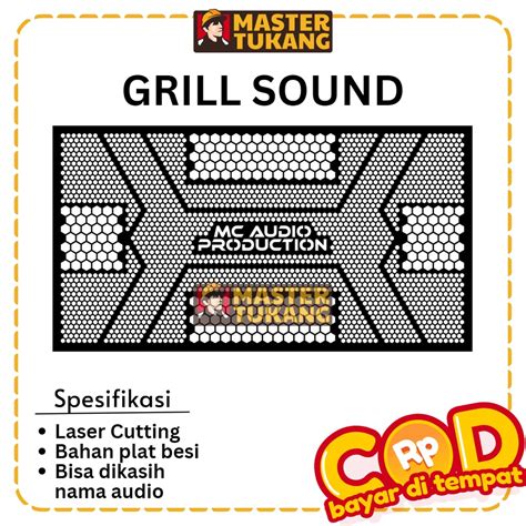 Jual Grill Sound Costum Ukuran Dan Desain Bayar Ditempat Shopee Indonesia