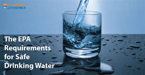 Meet Epa Requirements For Safe Drinking Water With A Water Lims System