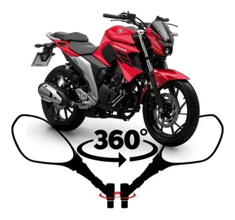 Retrovisor Gvs Bmw F800 Fazer 250 Fz25 2017 2018 2019 2020 Frete Grátis