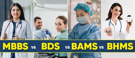 Medical Courses Mbbs Vs Bds Vs Bams Vs Bhms