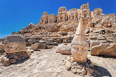 Mount Nemrut Statues Map