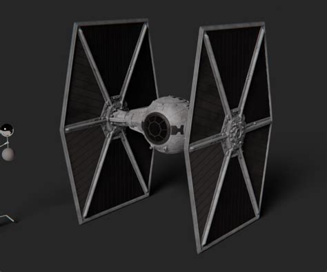 ArtStation - TIE-Fighter model | Resources