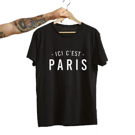 Ici Cest Paris T Shirt Cr Er Son T Shirt