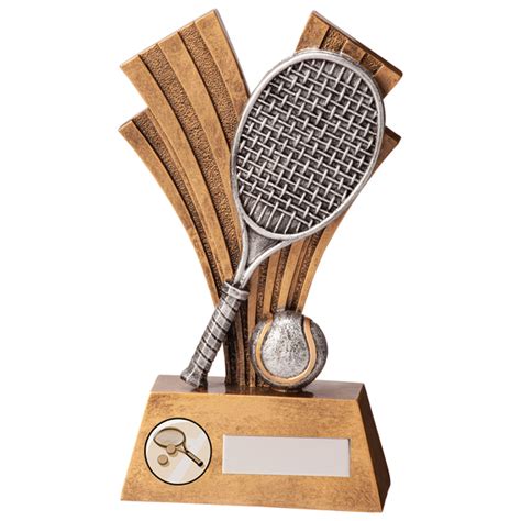 Resin Tennis Trophy | Tennis Racquet Resin Trophy | Tennis Trophy Award