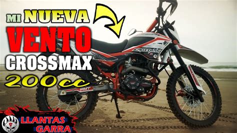 Mi Nueva Vento Crossmax 200 Youtube