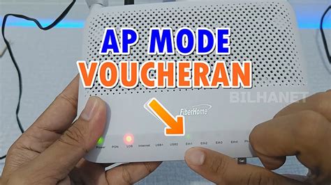 Setting Mode AP FiberHome HG6145D2 Untuk Access Point Hotspot Voucher