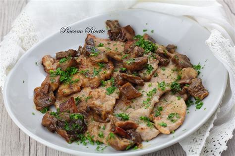 Scaloppine Ai Funghi Porcini Un Appetitoso Secondo Piatto