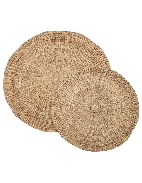 Tapis Rond Cm En Jacinthe D Eau Naturel The Water Hyacinth