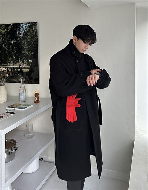 ASCLO Long Balmacaan Coat (3colors) - ASCLO