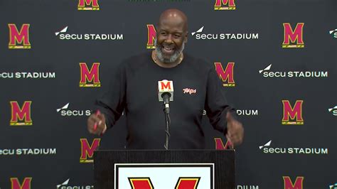 Maryland Head Coach Mike Locksley Reviews What Went Wrong In 27 24 Loss Vs Michigan State Youtube