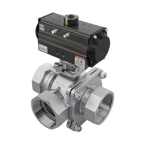 4MCW Series C Way 3 Way Ball Valve Global Flow Control