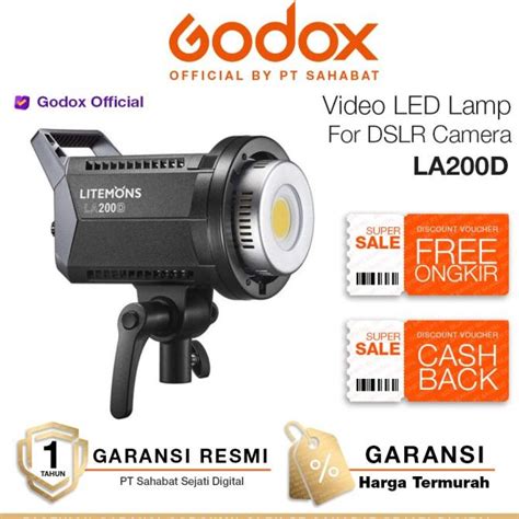 Jual Godox Litemons La D Daylight Led Light La D La D Shopee