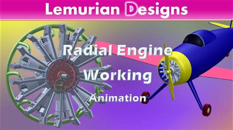 How Radial Engines Work Lemurian D Signs Youtube