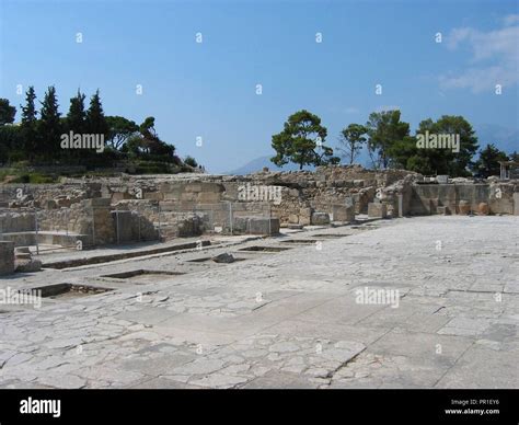 Archaeological Site of Knossos Crete Greece Stock Photo - Alamy