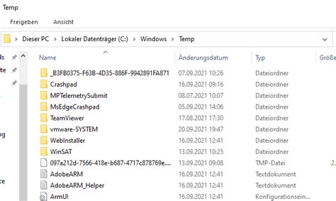 Tempor Re Dateien L Schen In Windows Windows Oder