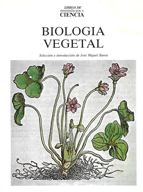 Libro Biolog A Vegetal Hoseito